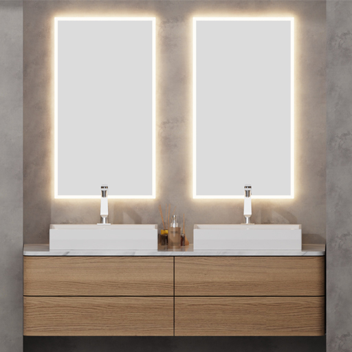Kiruna Mirror 90x50cm