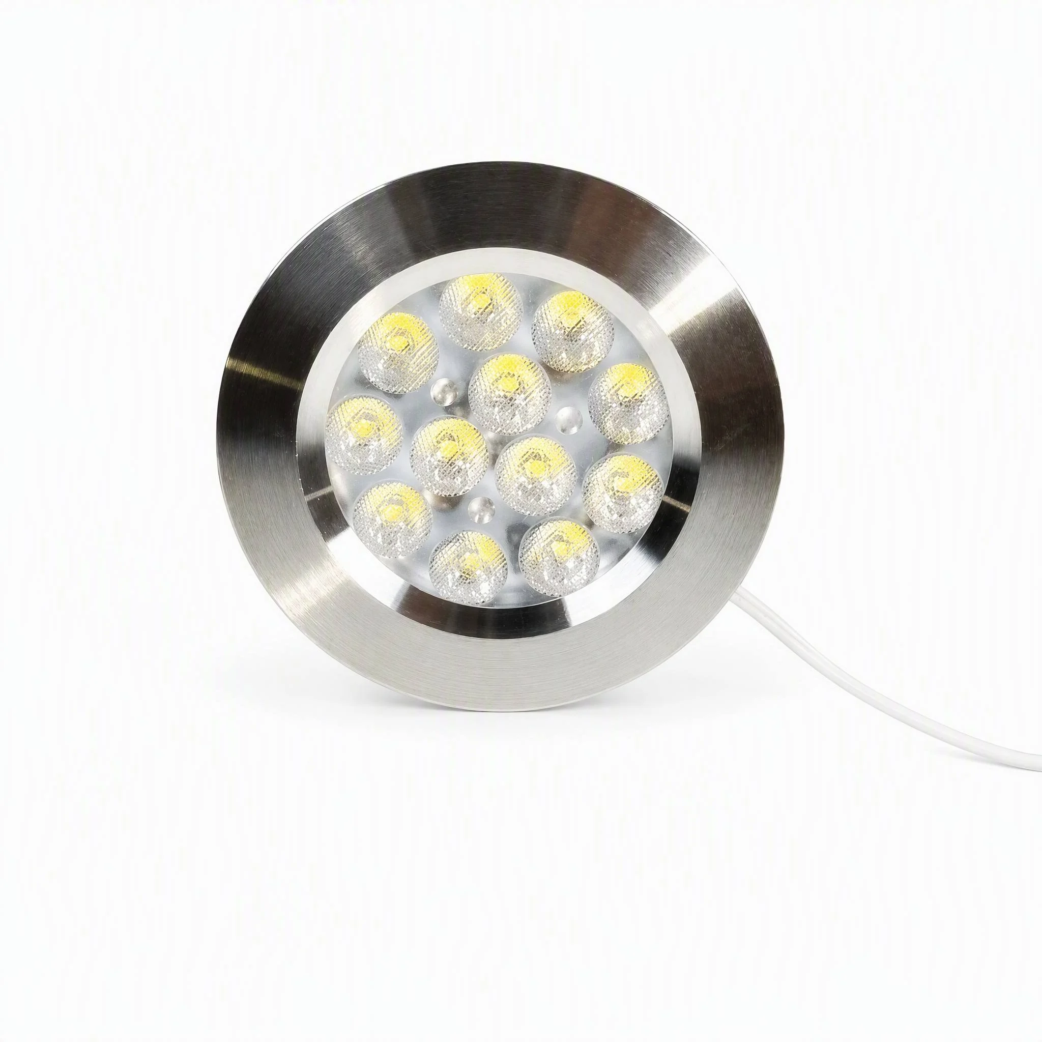 Elin aluminum undercabinet LED spot front view