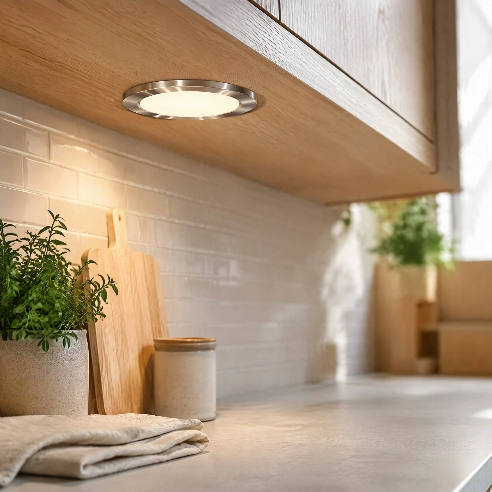 Era undercabinet LED spot kitchen cabinet application