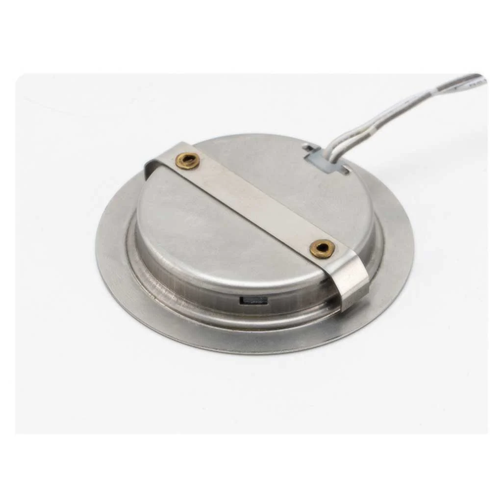 Puro stainless steel undercabinet LED spot back view
