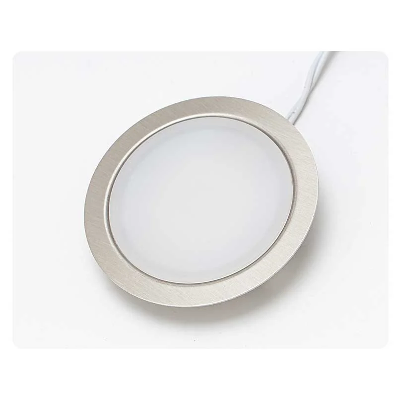 Puro stainless steel undercabinet LED spot light hero view
