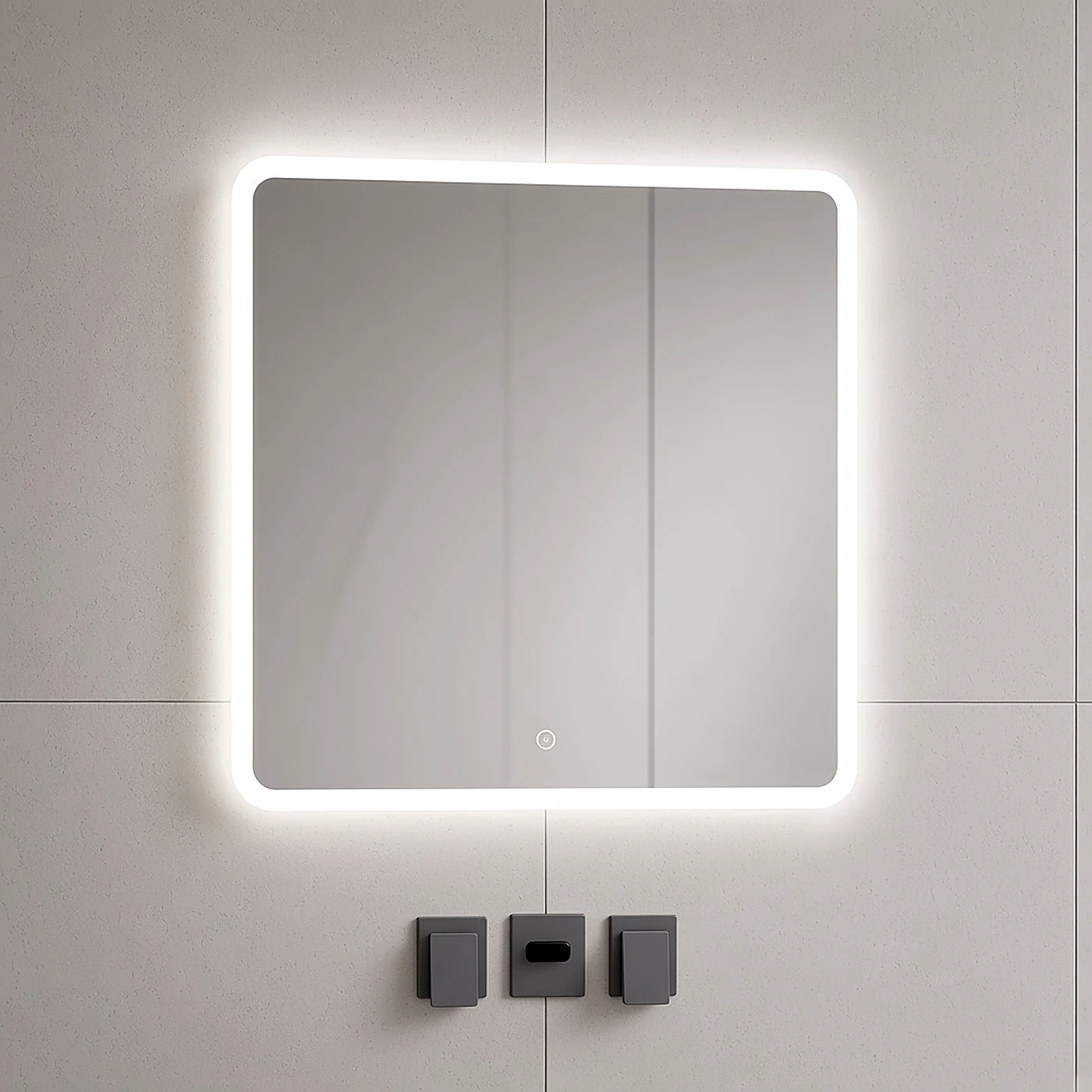 Melbourne Mirror 60×60 cm
