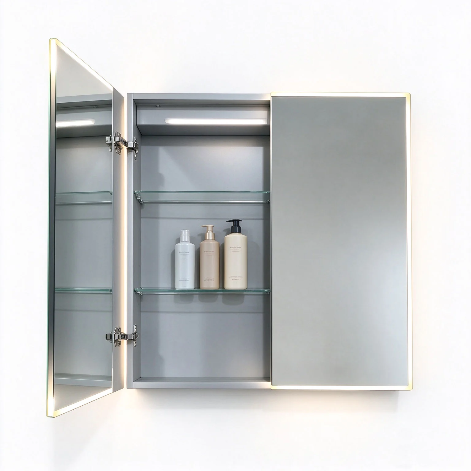 Vigo double-sided mirrors detail